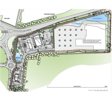 Garden centre and electric charging roadside uses in North Devon