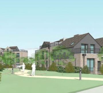 New riverside homes and businesses in Ipswich